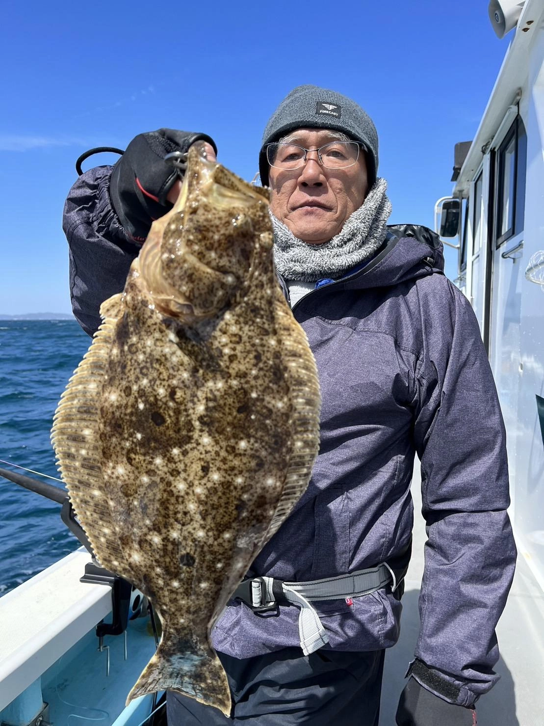 こちらの常連様は今シーズン ヒラメボウズ無し継続中ッ‼︎