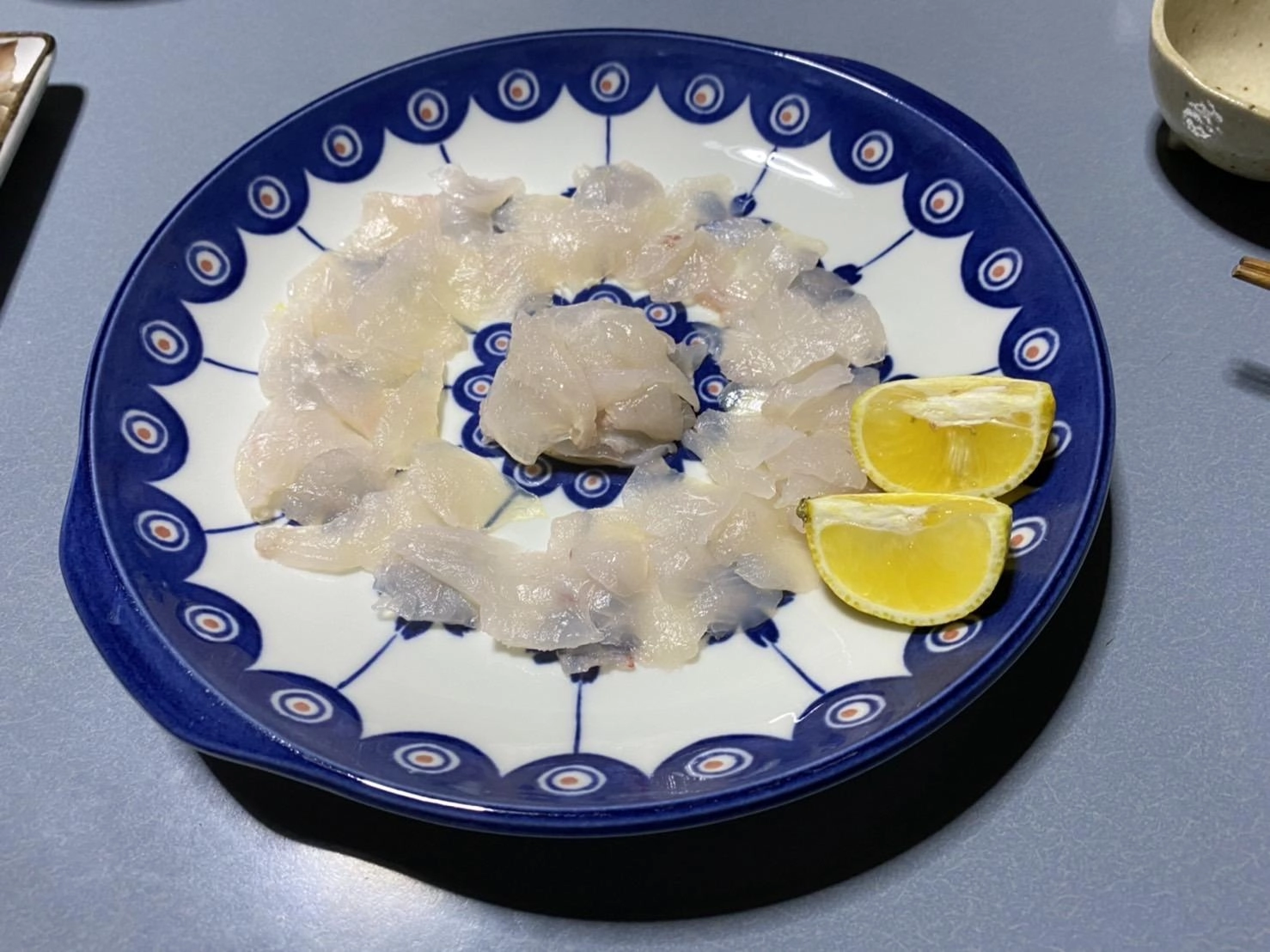 お刺身がとても美味しいです。