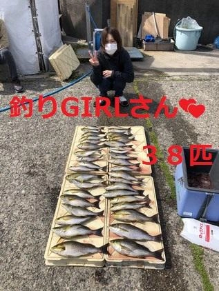 釣りGIRLさんも大健闘。