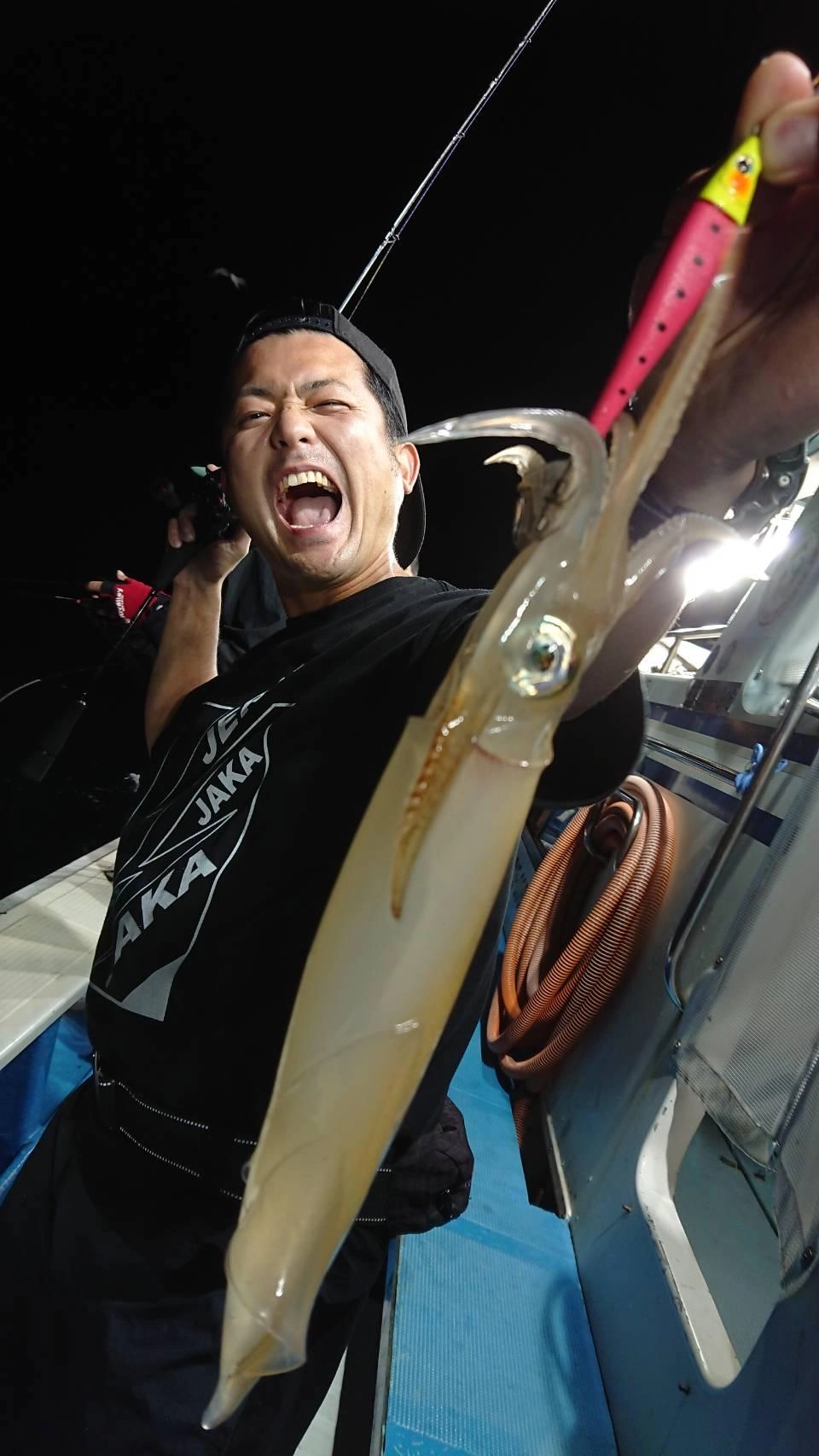 最大サイズはシマノ：ノリノリスッテⅡで確保ッ！！
