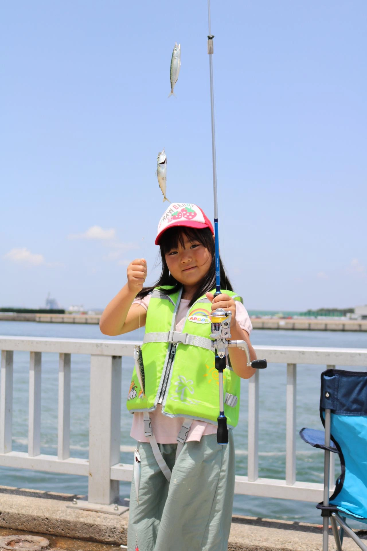 サバが４匹掛かることも！