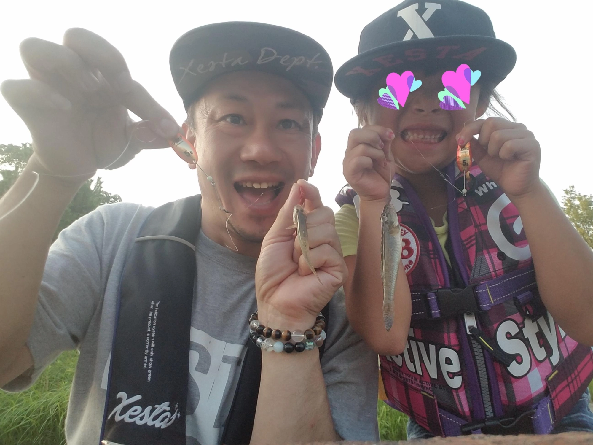 仲良くダブルヒット✌