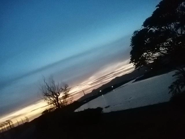 夕方から