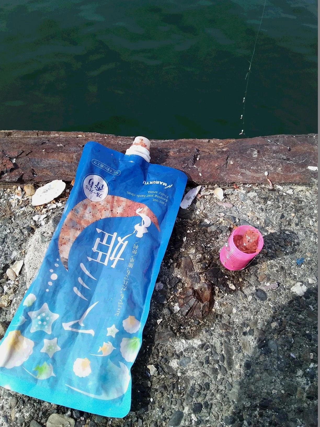 アミ姫の集魚効果は高かったです。