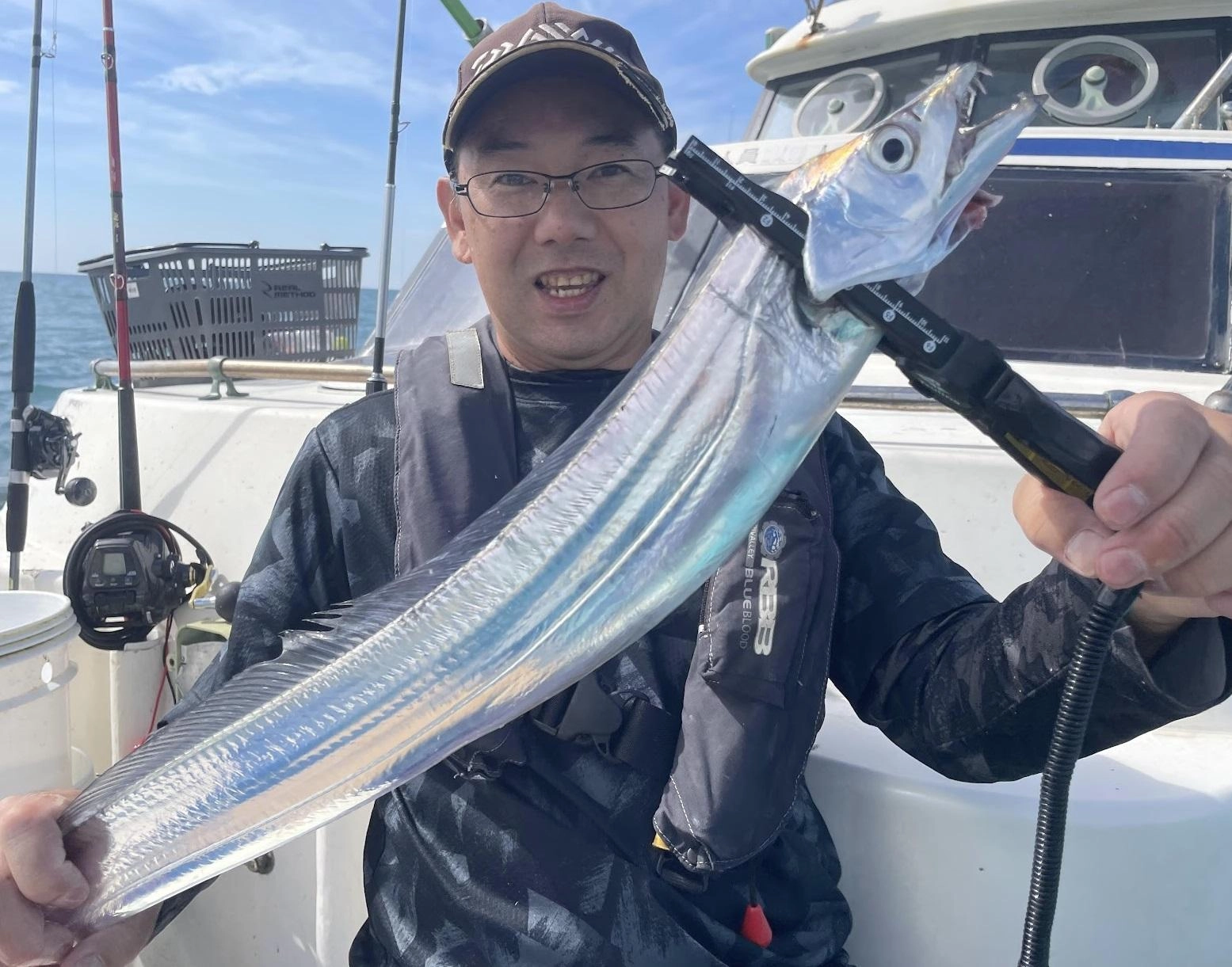タチウオを今話題のタチテンヤで狙いに行きました。