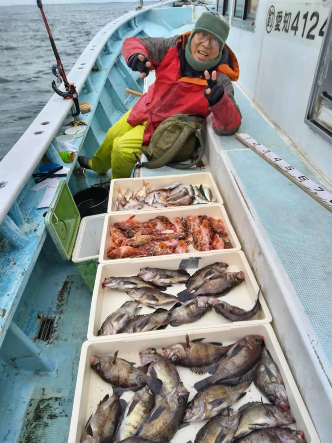 こちらの常連様もデカメバルを中心にめっちゃ釣るッ‼︎