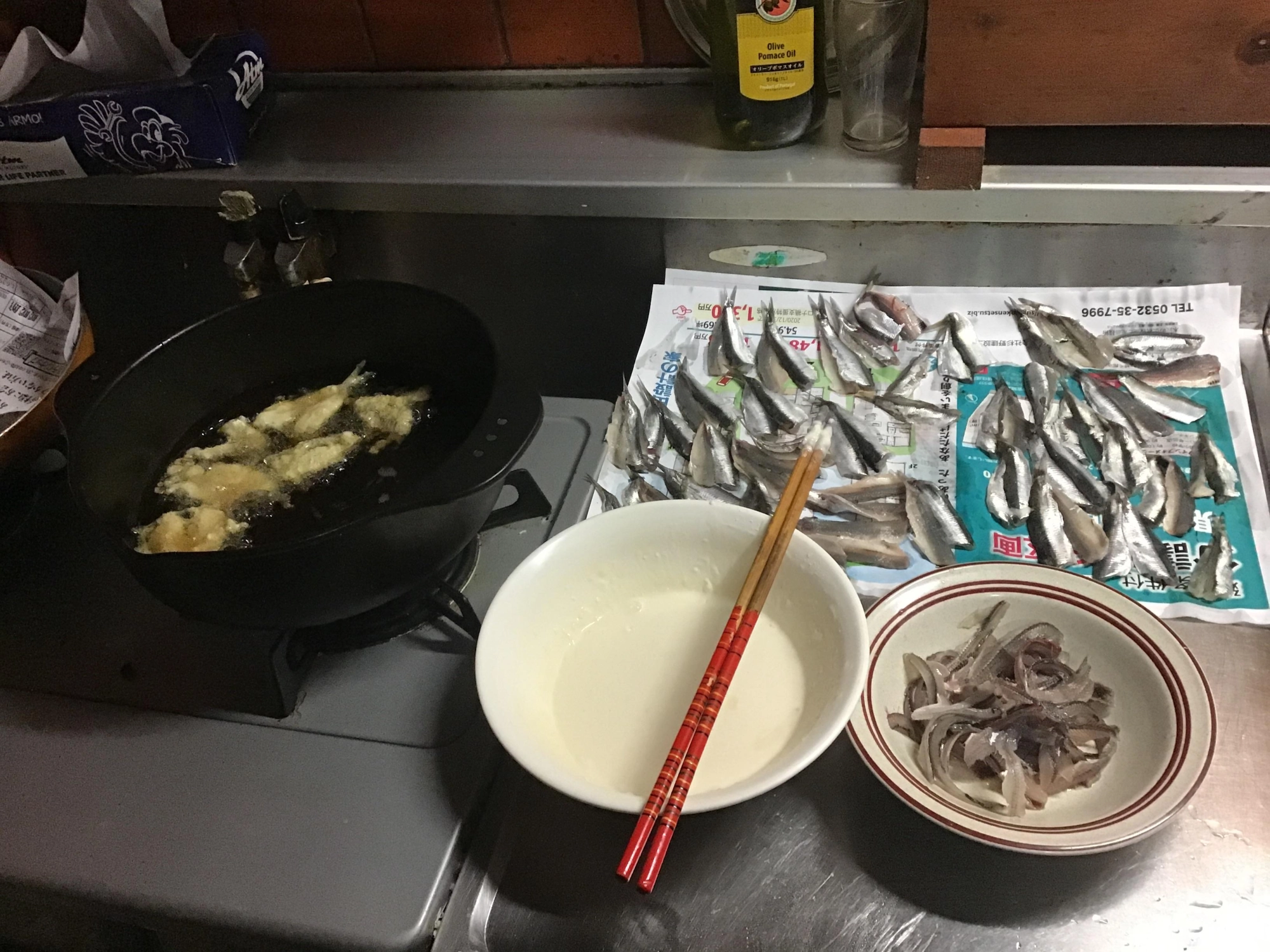 ワンパターンですが、天ぷらです❗️ホクホクでうまうま
