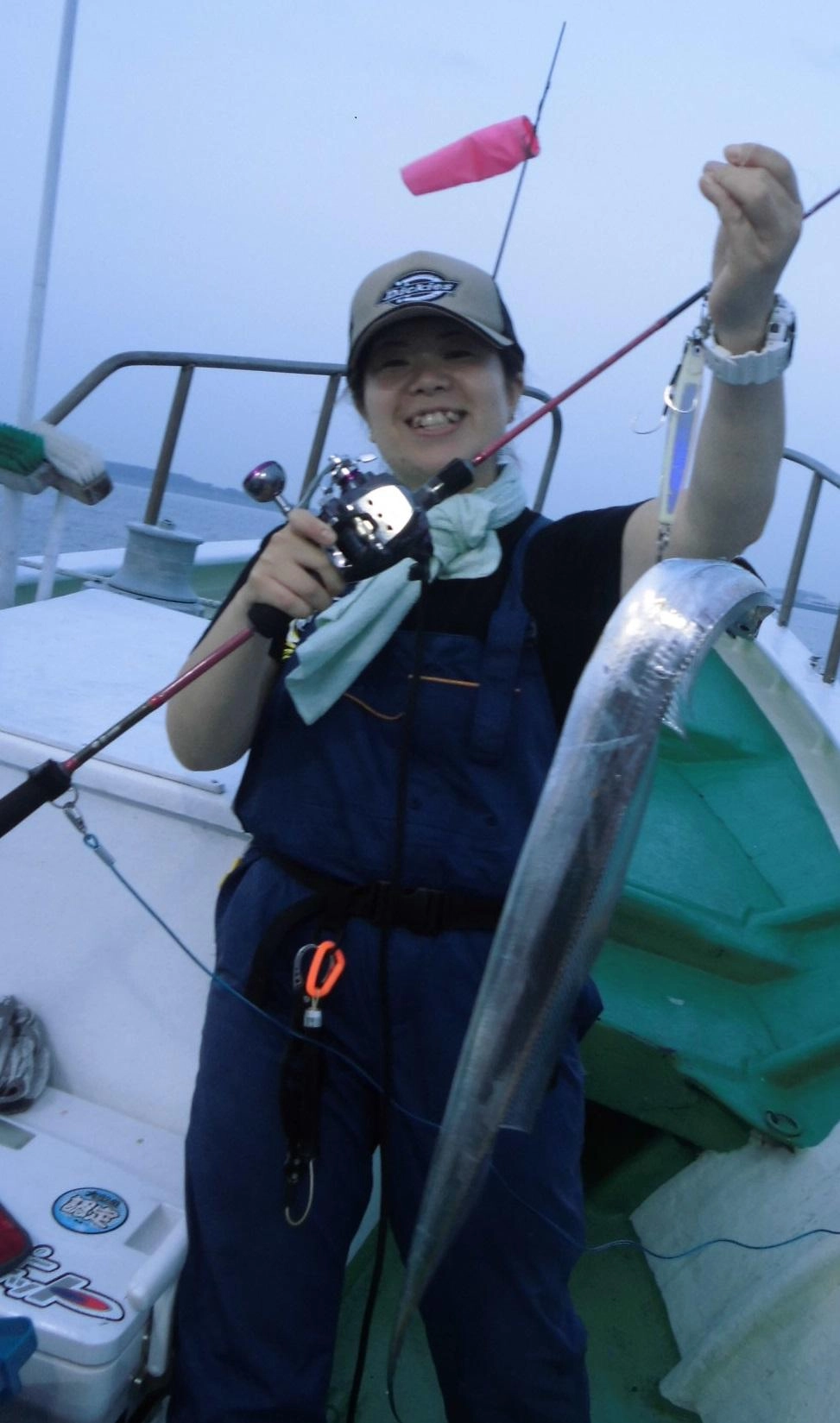 電動ジギング初挑戦!!巻上げが楽々♪