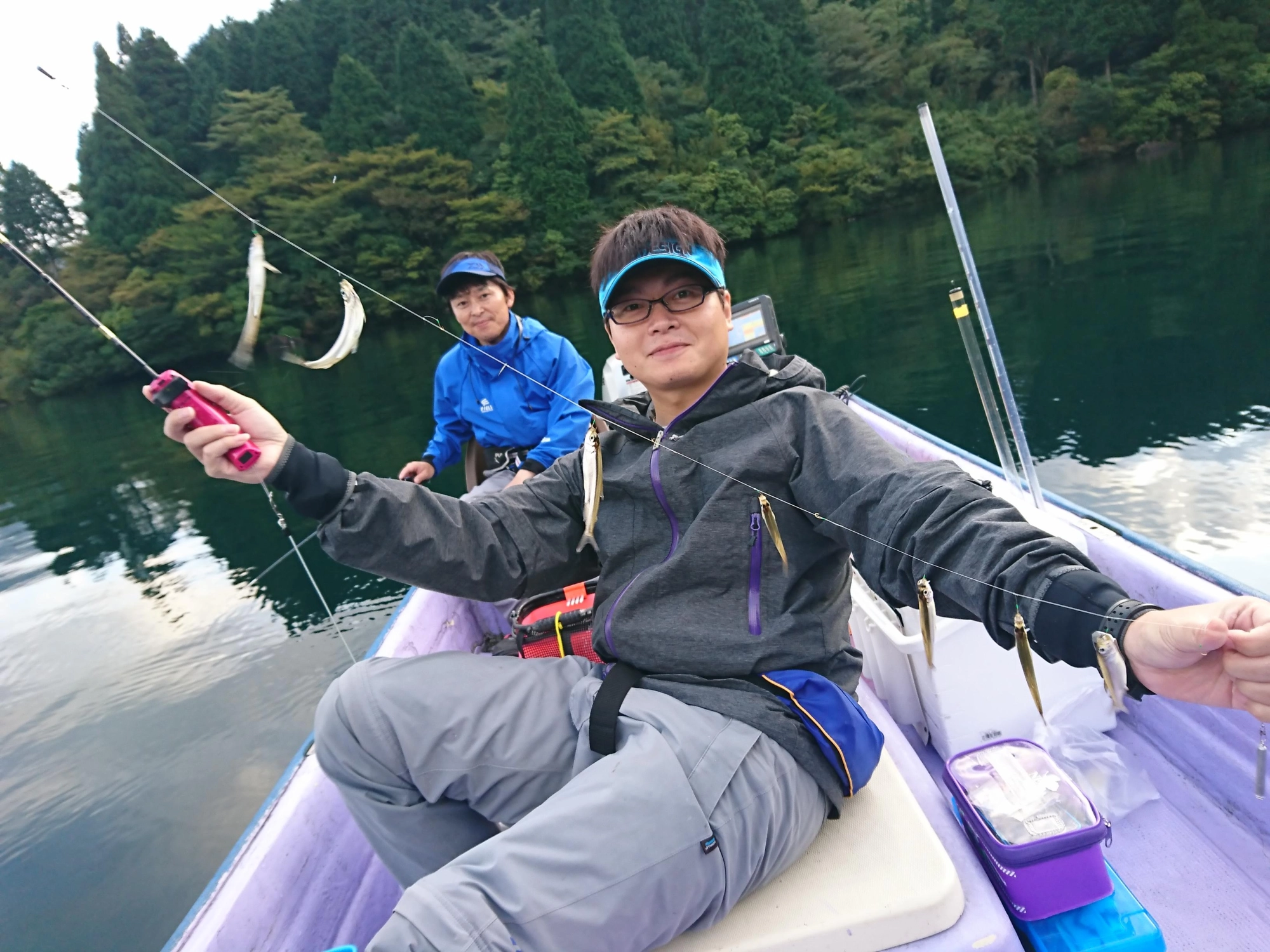 良型サイズが数珠掛かりすることも多かったです！