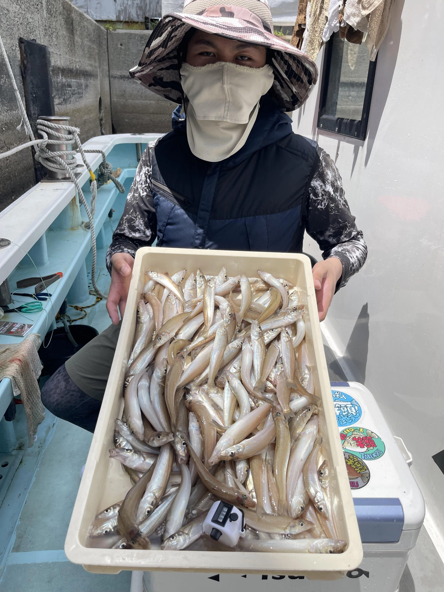 いつものツリボくんは自身初の【束釣り】Over狩り達成ッ(^-^)