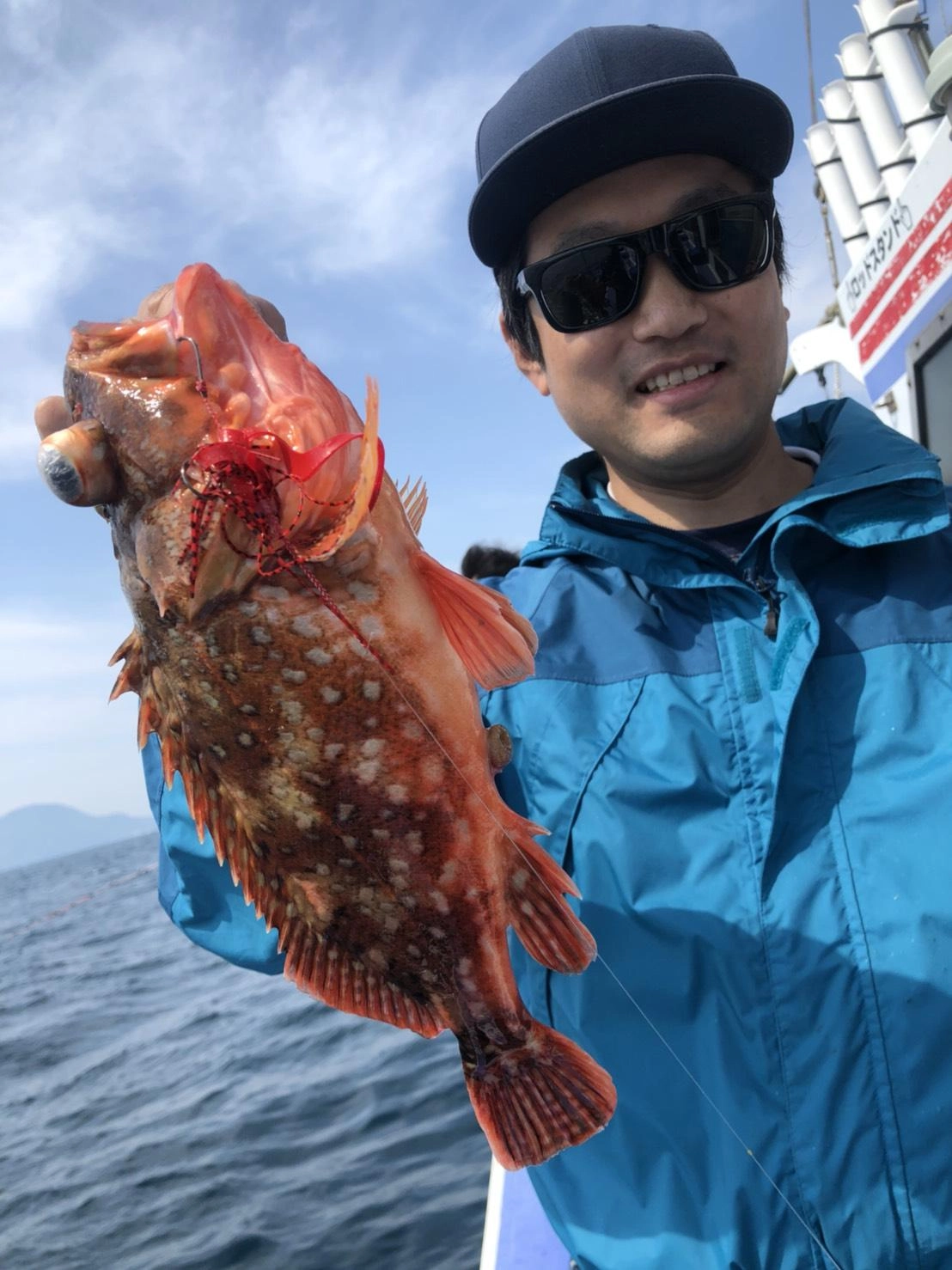 良型のカサゴも釣れておりました！