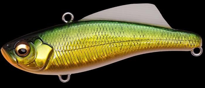 MEGABASS　新製品バイブレーション　BIRAN70（ビラン70）
15g　グリーンゴールド