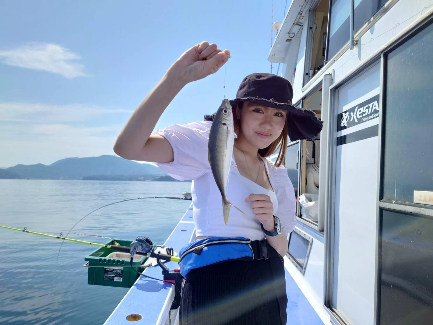 アジ釣りは女性の方にもオススメの釣りです！