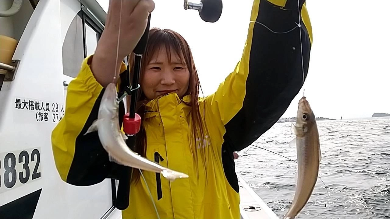 こちらのツリジョ様はデカポチャギス ダブル掛けに成功ッ(°▽°)