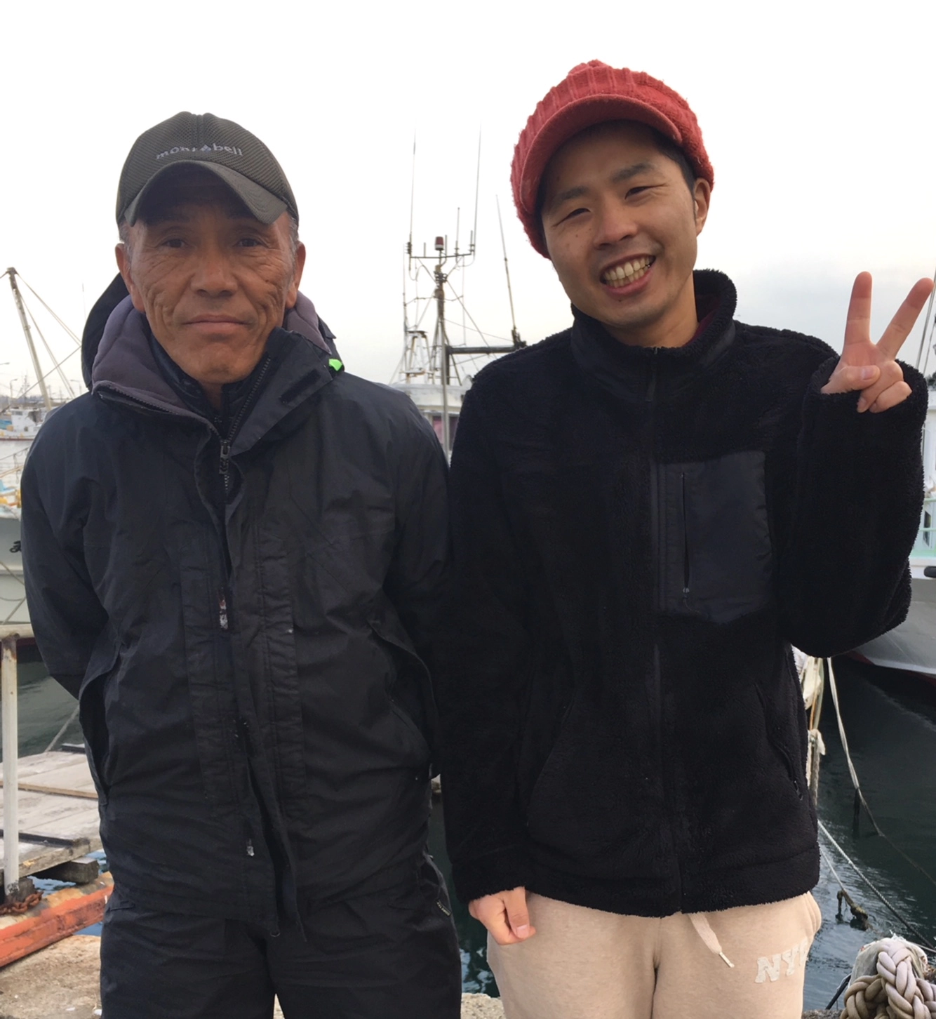 お世話になった七福丸船長、いつもありがとうございます！