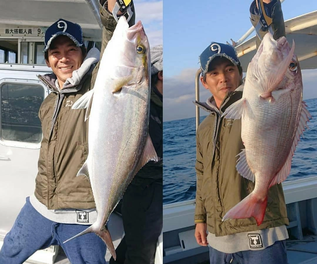 船長もナイスフィッシュです