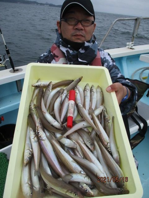 こちらの常連様も『梅雨入りモロポチャギス』60本Over釣ってましたッ(°▽°)