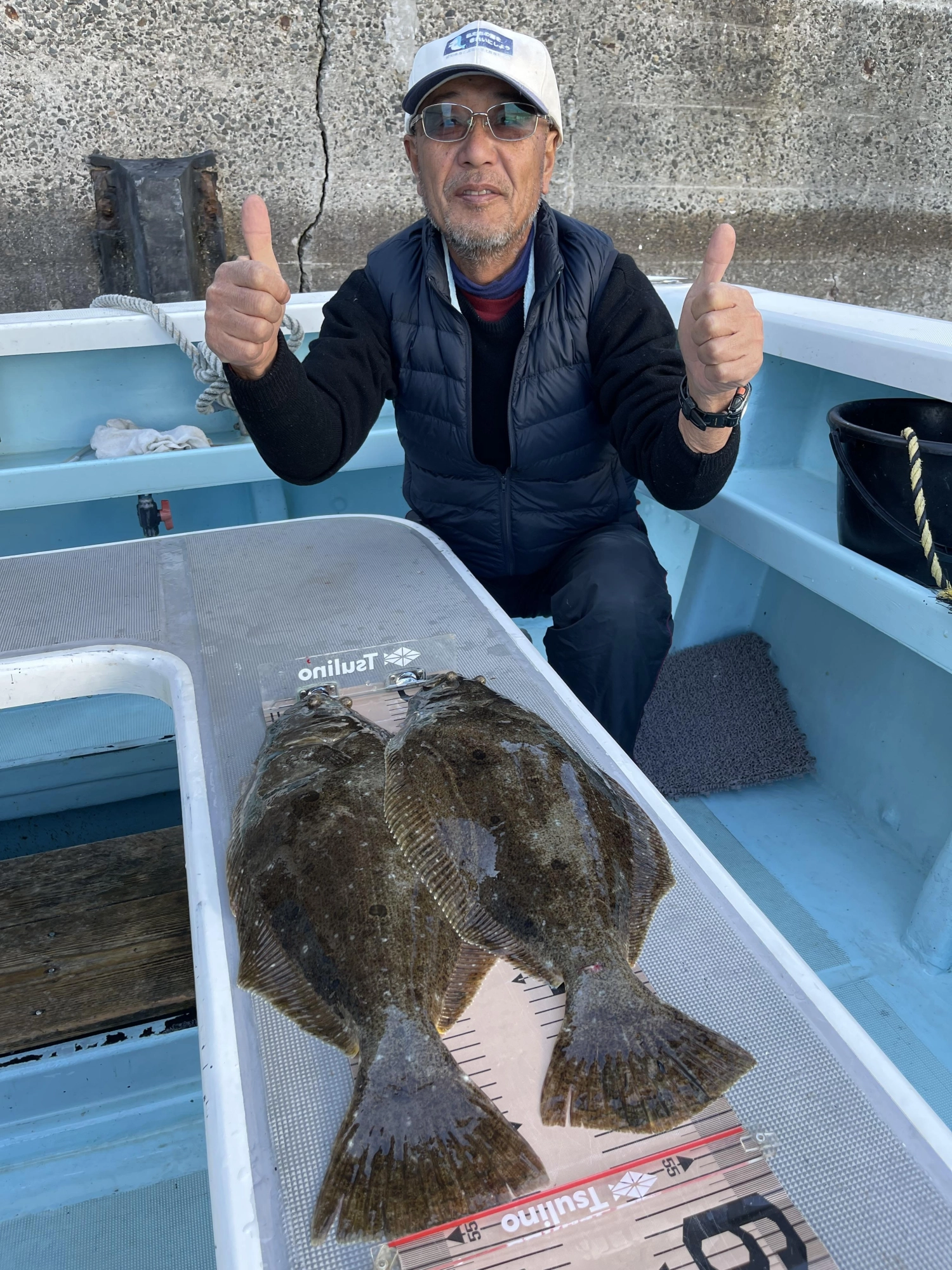 こちらの常連様は2023年ヒラメ釣りボウズ無し釣果でしたよッ(・∀・)