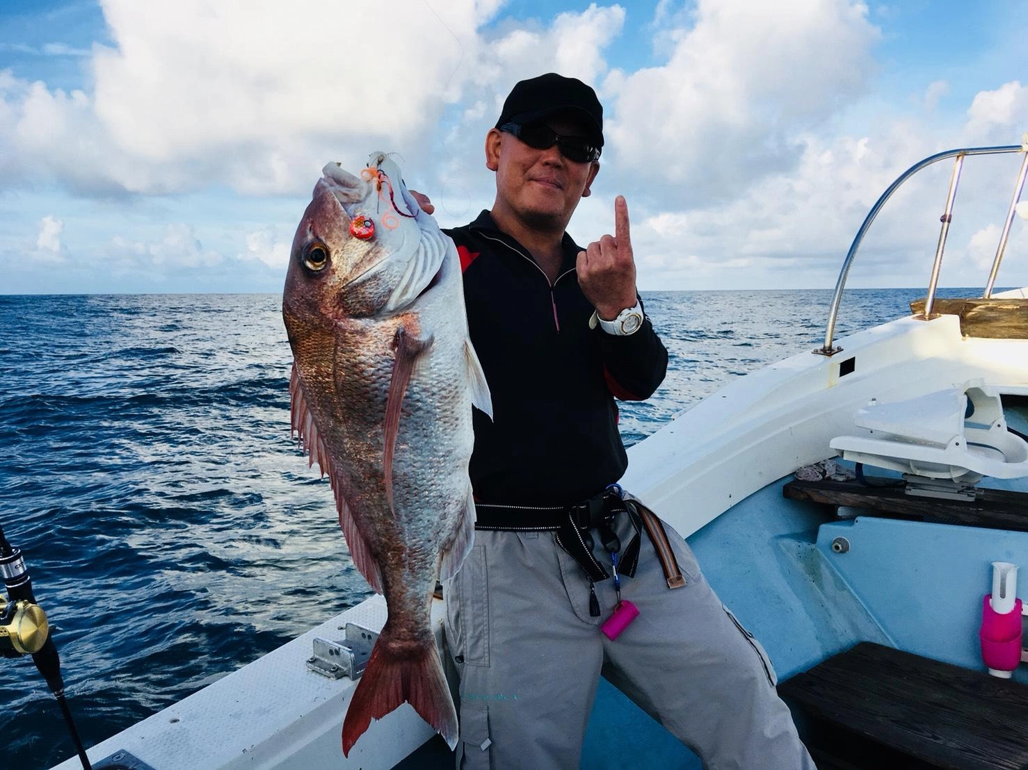 激渋の中なんとか釣り上げた貴重な68ｃｍ！