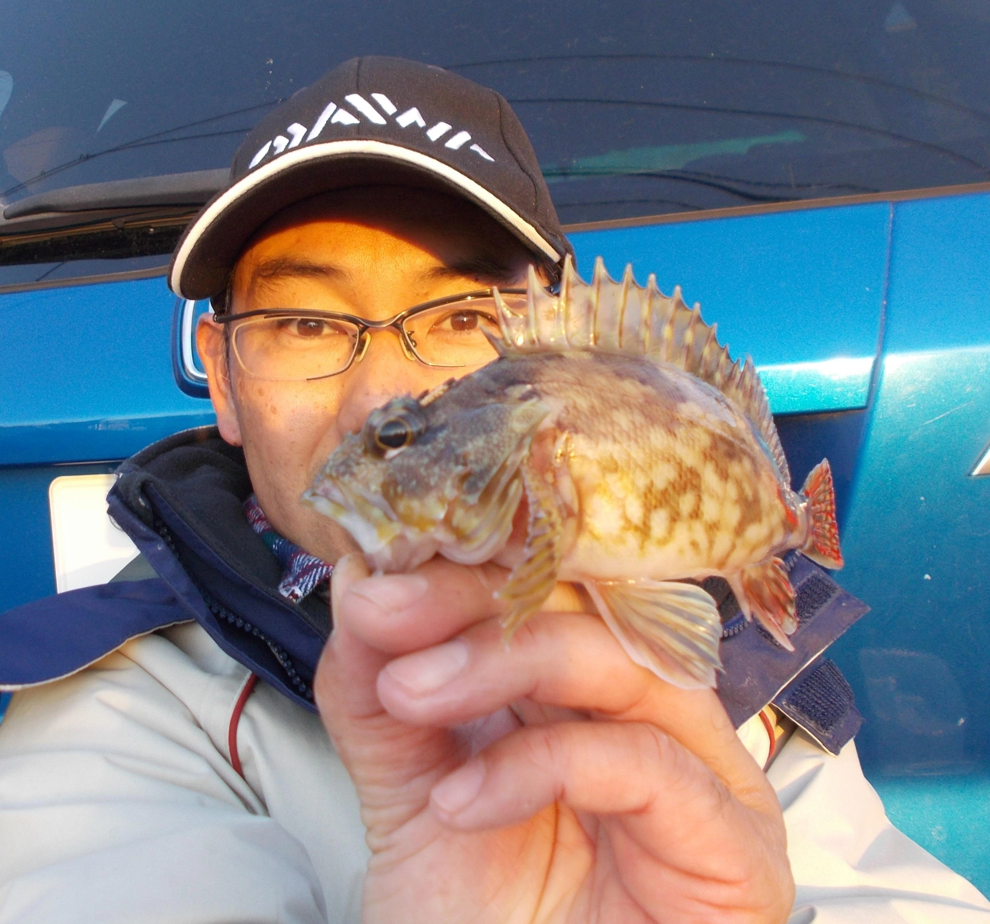 新春1発目は根魚狙い、無事に釣る事が出来ました♪
