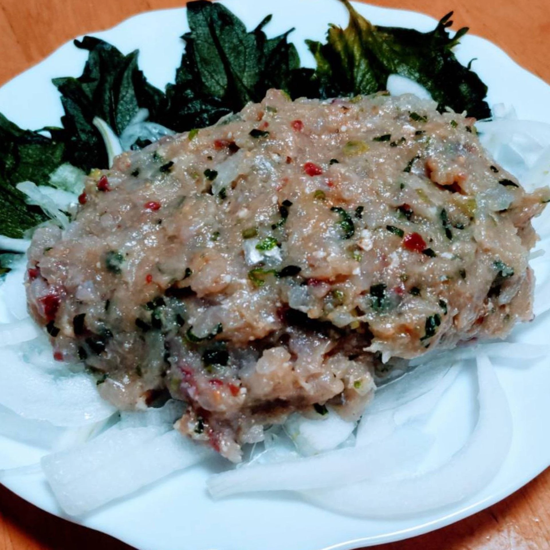 アジのナメロウは最高の味です！