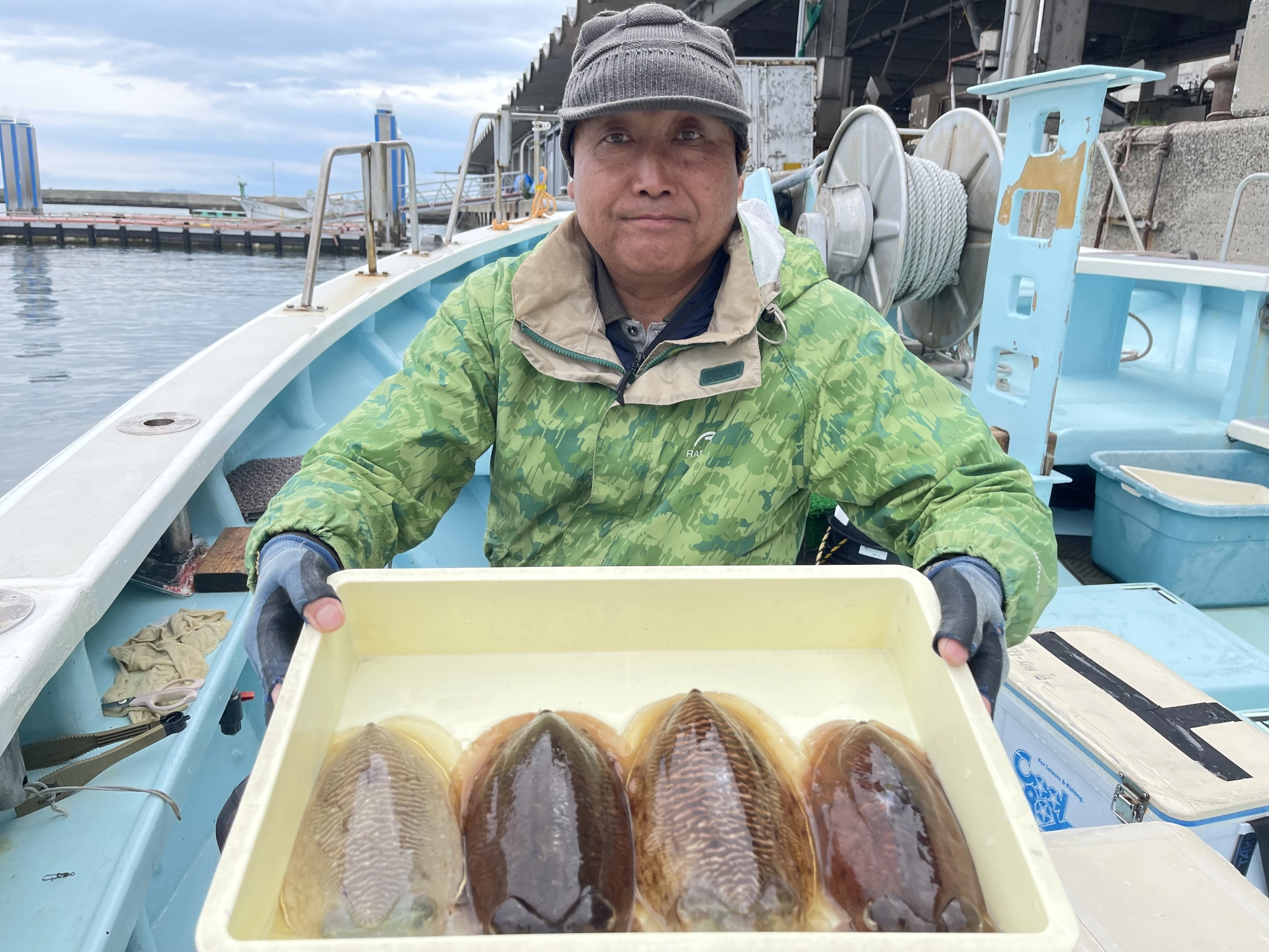 こちらのお客様はコウイカ釣り③回目で❹ハイ狩るッψ(｀∇´)ψ