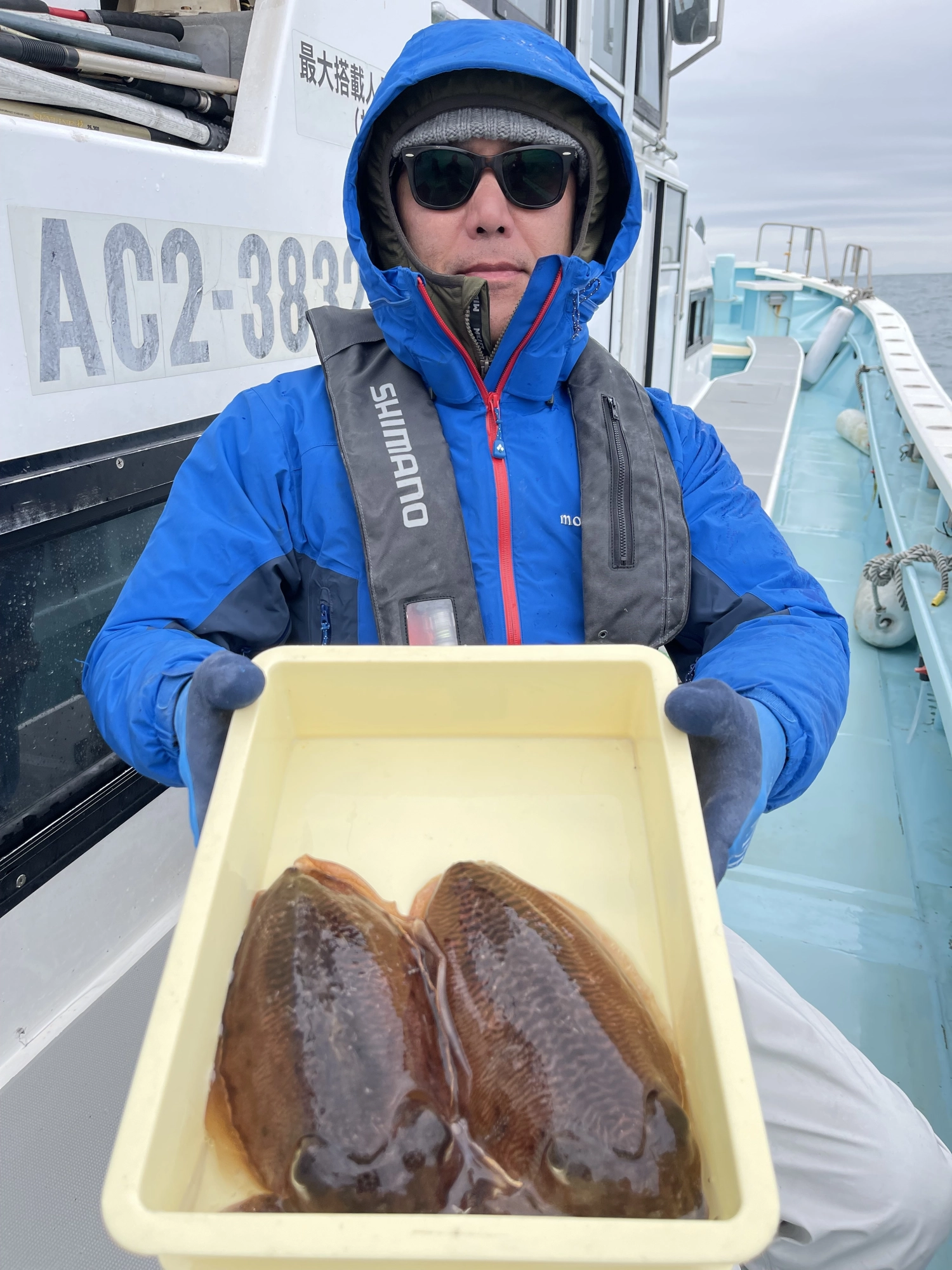 お連れ様もコウイカ釣り初挑戦でしたッ(^-^)