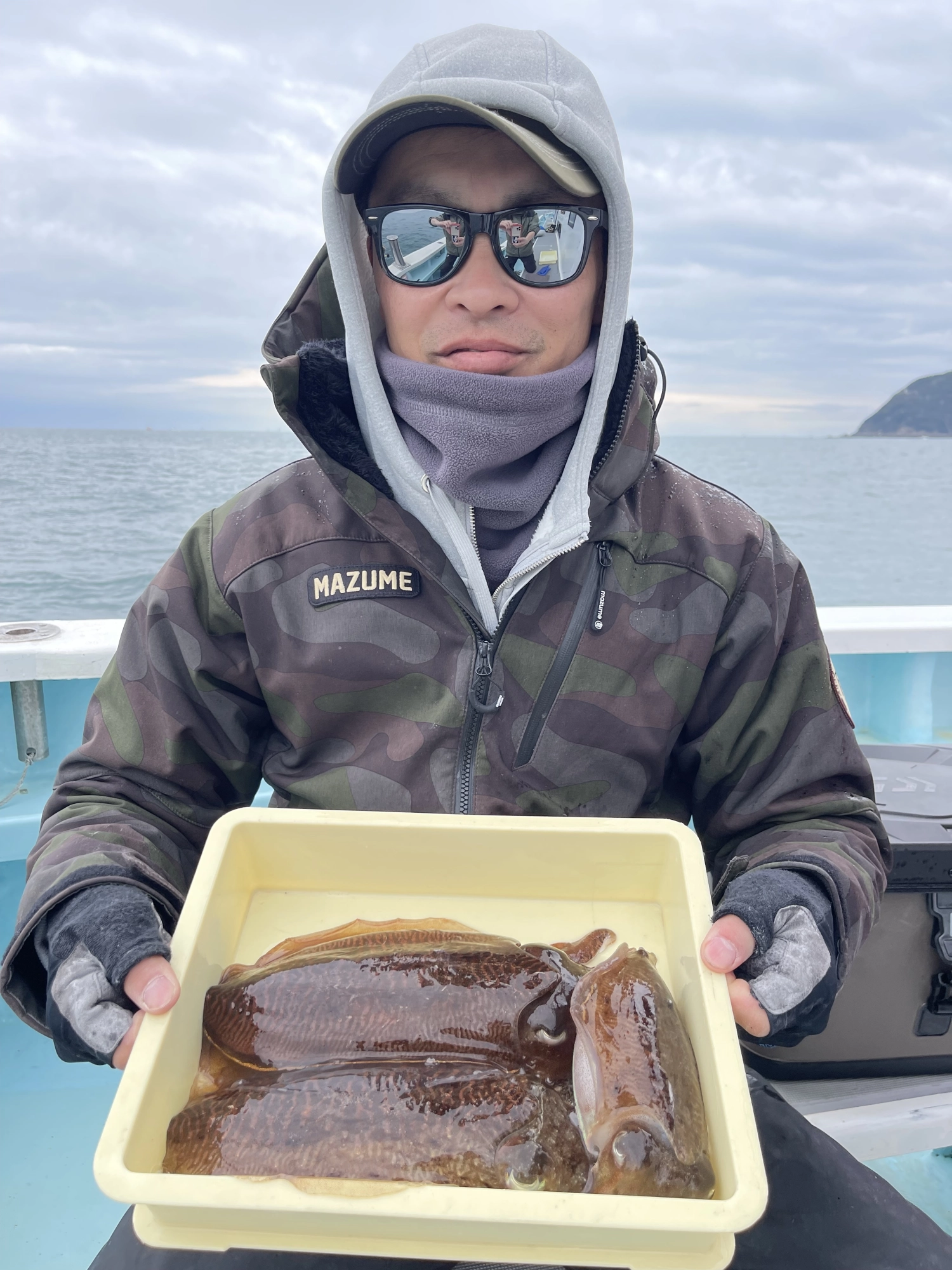 こちらのお客様はコウイカ釣り初挑戦で狩るッ(^-^)