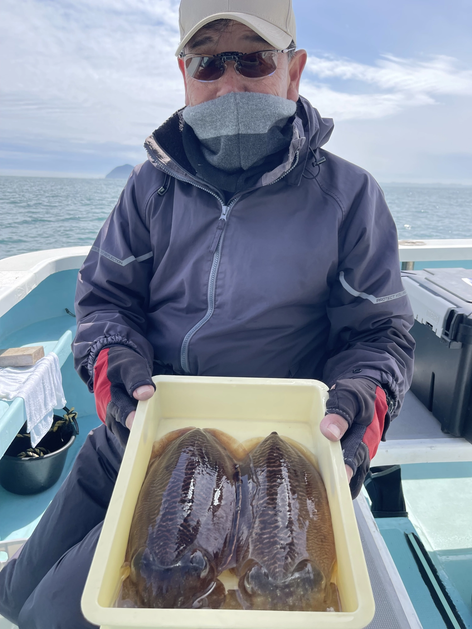 こちらのお客様はコウイカ釣り初挑戦て❷ハイ狩りッψ(｀∇´)ψ