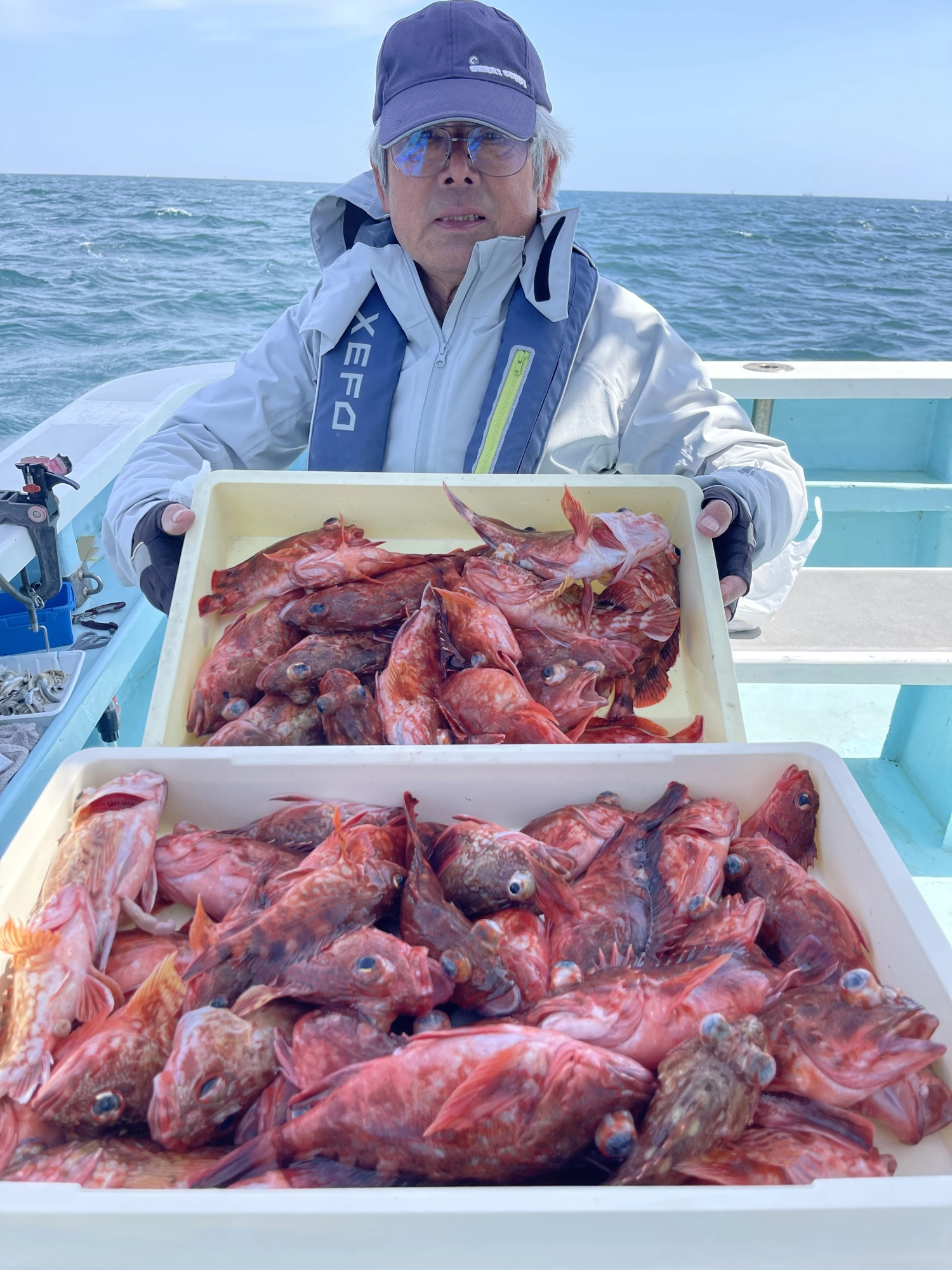 こちらのお客様もデッカサゴ混じりで50匹あちゃこちゃ狩るッψ(｀∇´)ψ