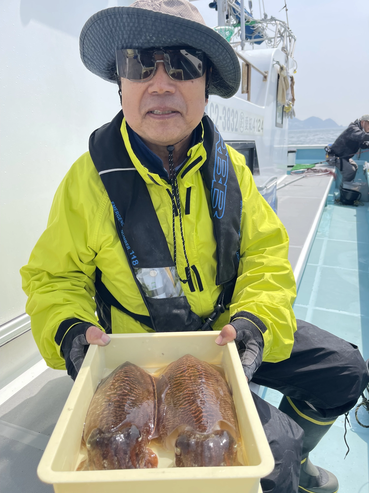 こちらのお客様はデカコウイカ狩りでしたよッ(^-^)