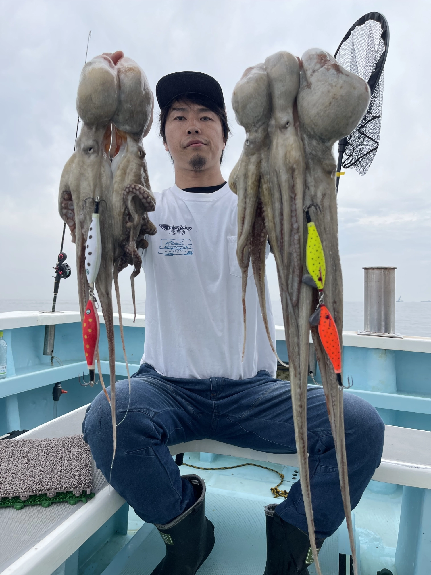 こちらのお客様もでっかオクトパス含めて❺ハイ狩りッψ(｀∇´)ψ