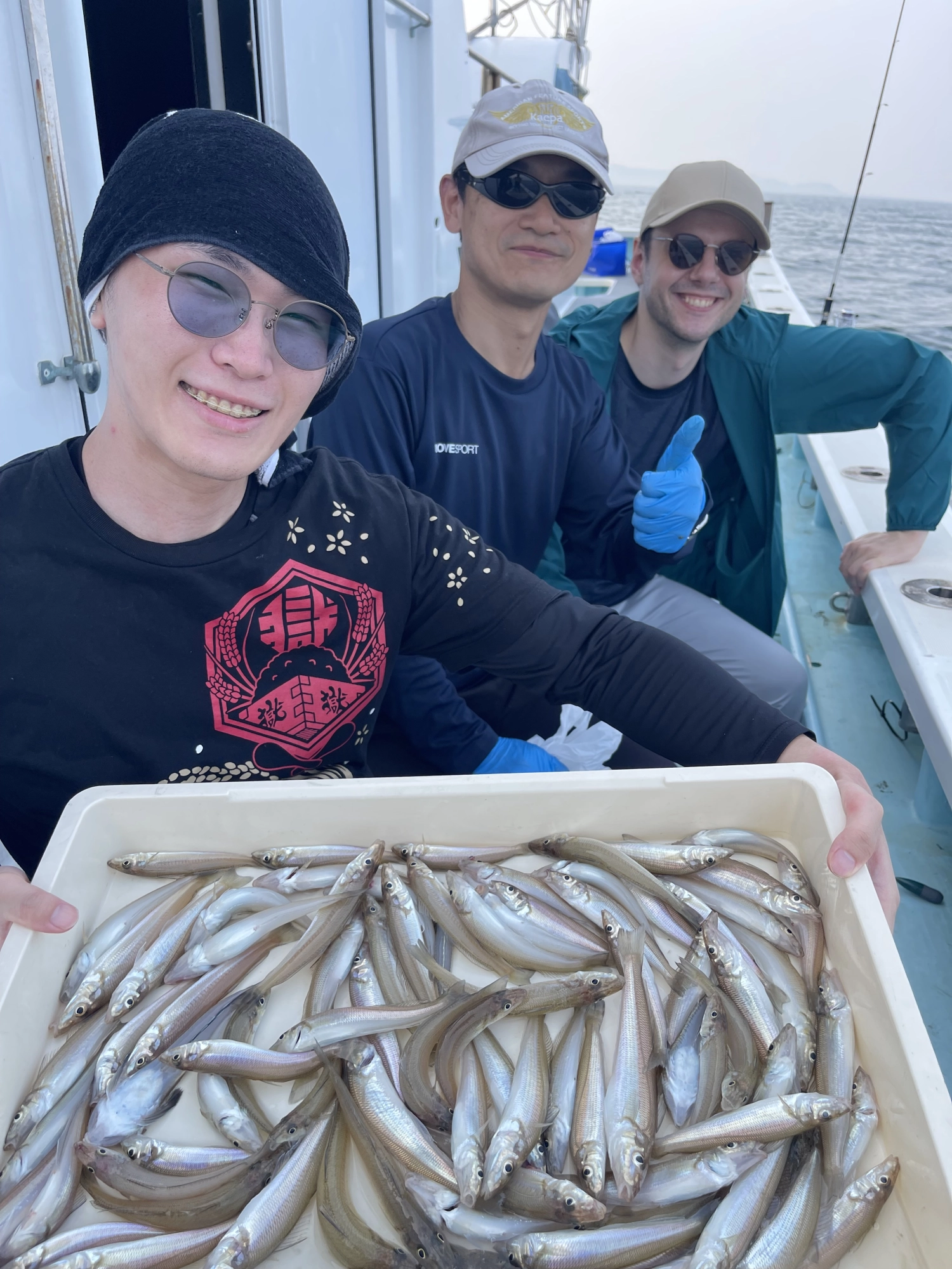 キス釣り初挑戦のお客様含めて3人で90本あちゃこちゃ狩りッψ(｀∇´)ψ